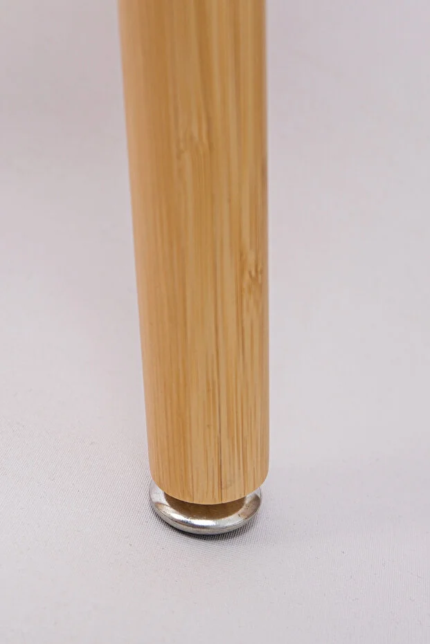 Bambu Portmanto Askılık Vestiyer Tablalı 8'li Ayaklı Askılık Ahşap Elbise Askısı